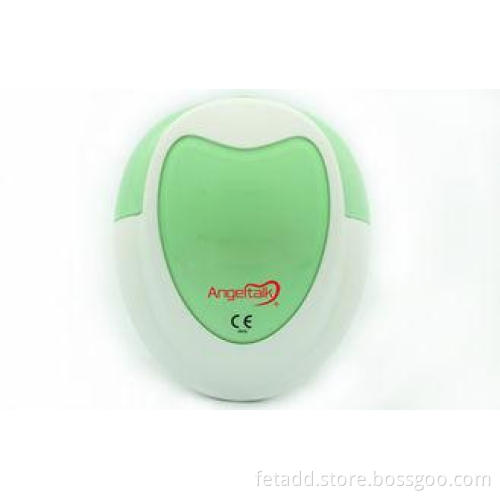 Pocket Heartbeat Green Ultrasound Fetal Doppler For 12 - 16